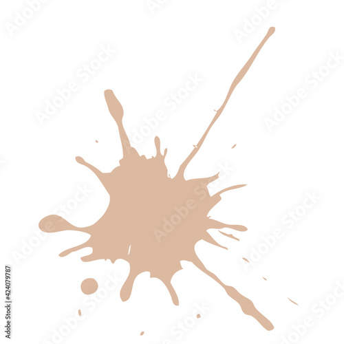 Ink splash. Grunge splatters. Abstract background. Grunge text banners