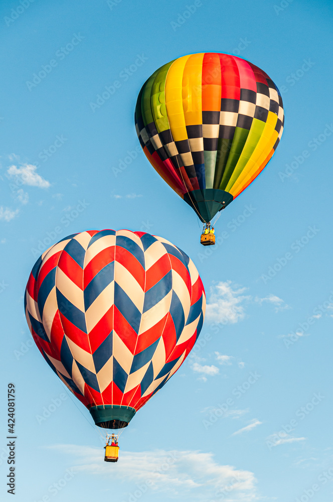 Fototapeta premium hot air balloons in the sky