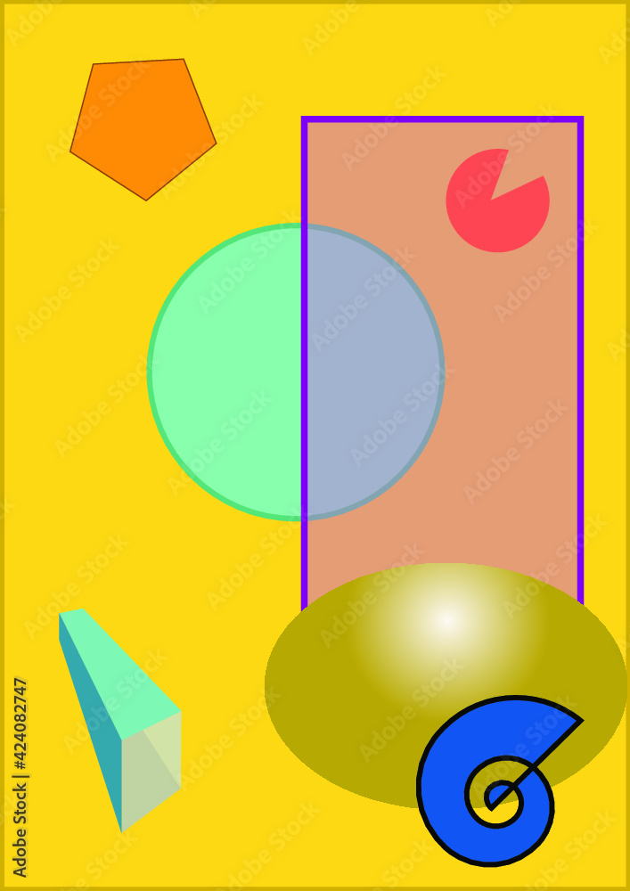 Obraz premium Abstarct figures