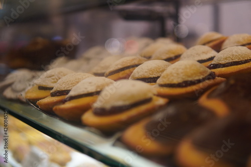 cookies on a tray