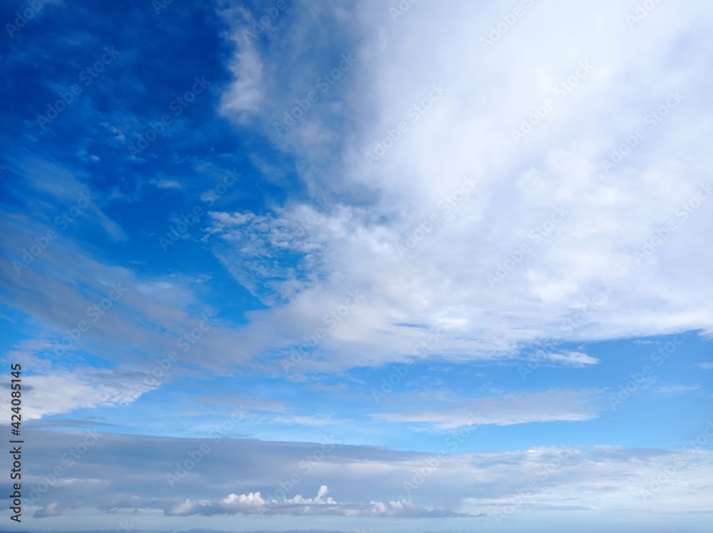 Obraz premium blue sky with clouds