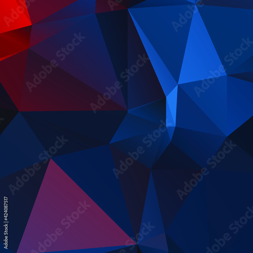 Abstract Color Polygon Background Design  Abstract Geometric Origami Style With Gradient. Presentation Website  Backdrop  Cover Banner Pattern Template