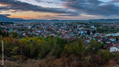 panorama of the city