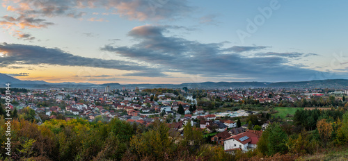 view of the city