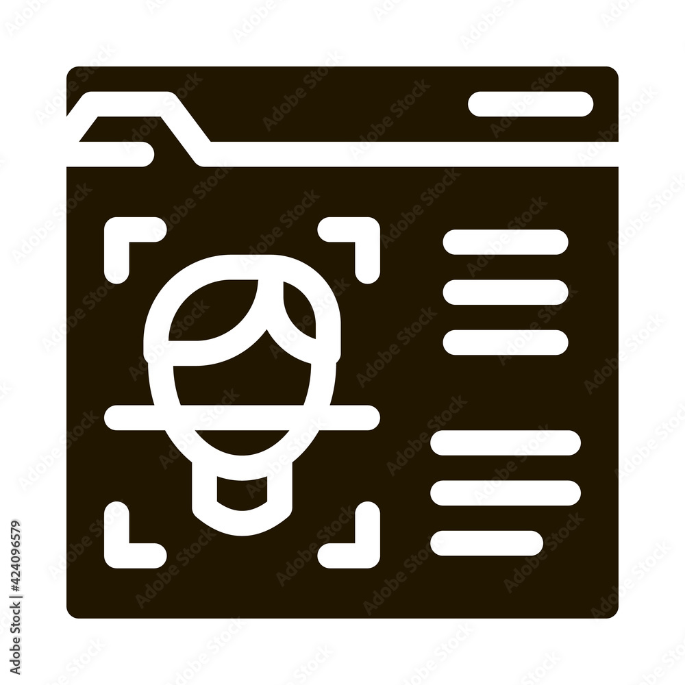 human photo crossed out sign glyph icon vector. human photo crossed out sign sign. isolated symbol illustration human photo crossed out sign glyph icon vector. human photo crossed out sign sign. isolated symbol illustration