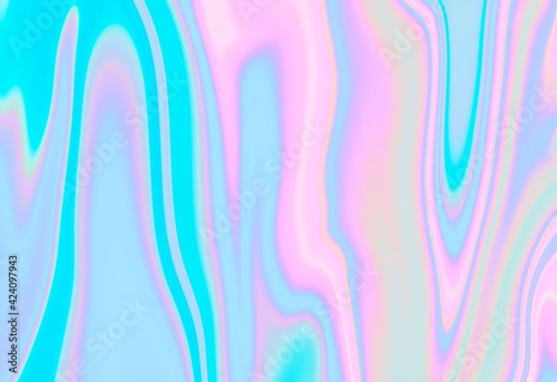 Φωτογραφία graphic illustration of liquid swirl marble pattern background in vivid pastel t