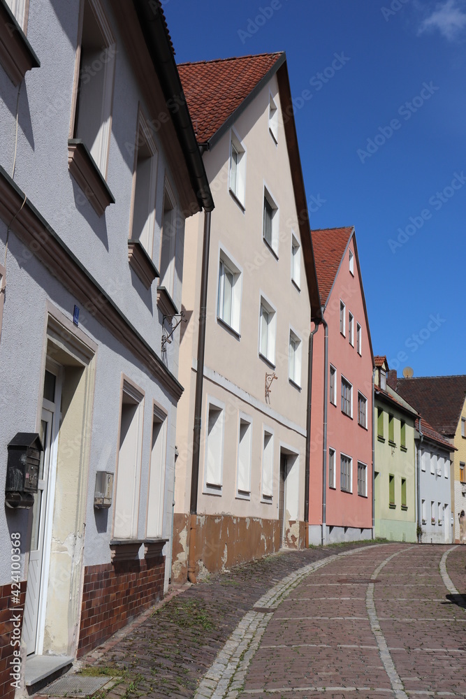 Creußen in Oberfranken Gasse in der Altstadt Creußen in Oberfranken Gasse in der Altstadt