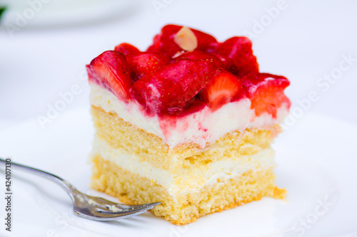 Erdbeerkuchen
