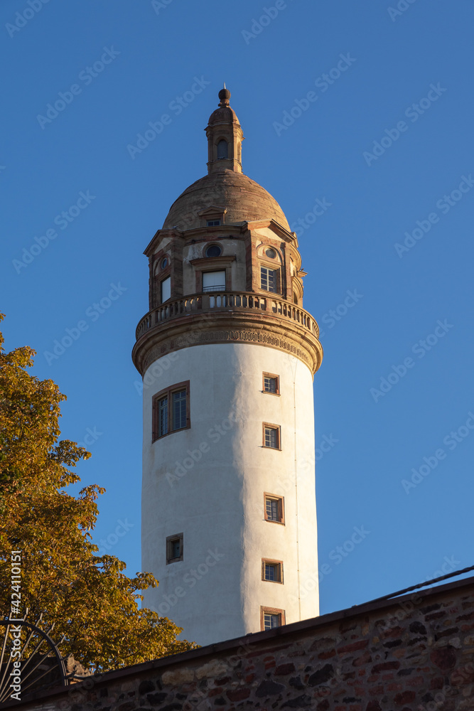 Schloßturm des Alten Höchster Schlosses in Frankfurt-Höchste, Hessen