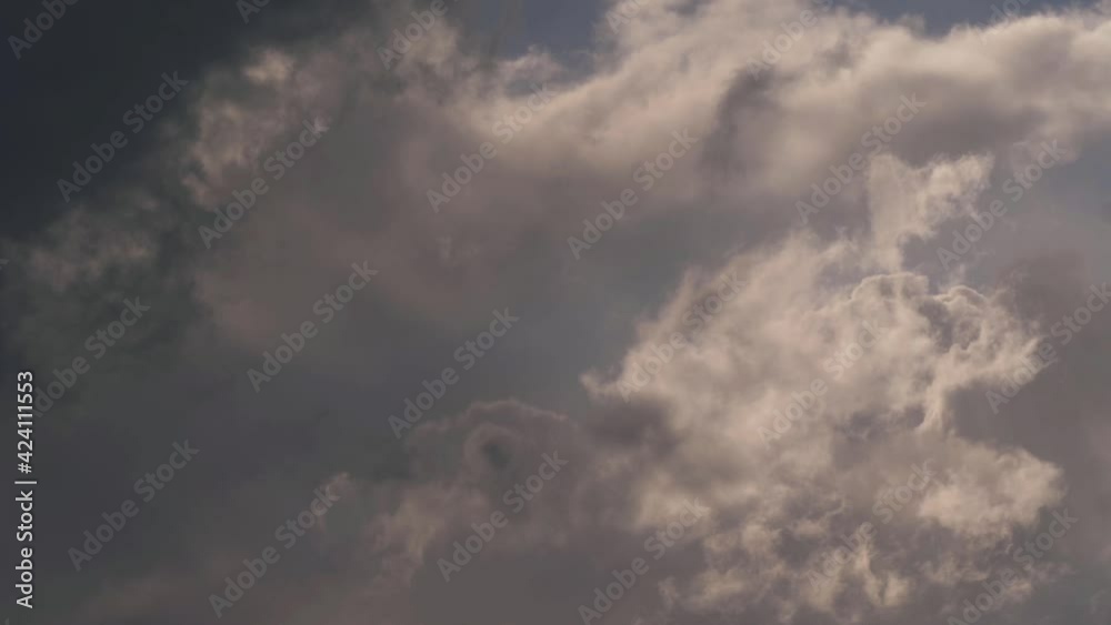 Timelapse of cloudscape as rain clouds gather Timelapse of cloudscape as rain clouds gather