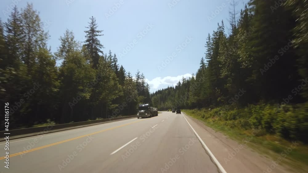 Smooth Gimbal Driving in Forestial Roads of British Columbia