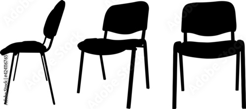set of chairs in different positions