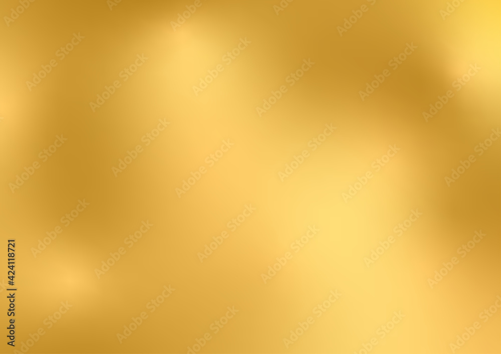 Obraz premium abstract background gold blurred gradient for wallpaper backdrop vector illustration