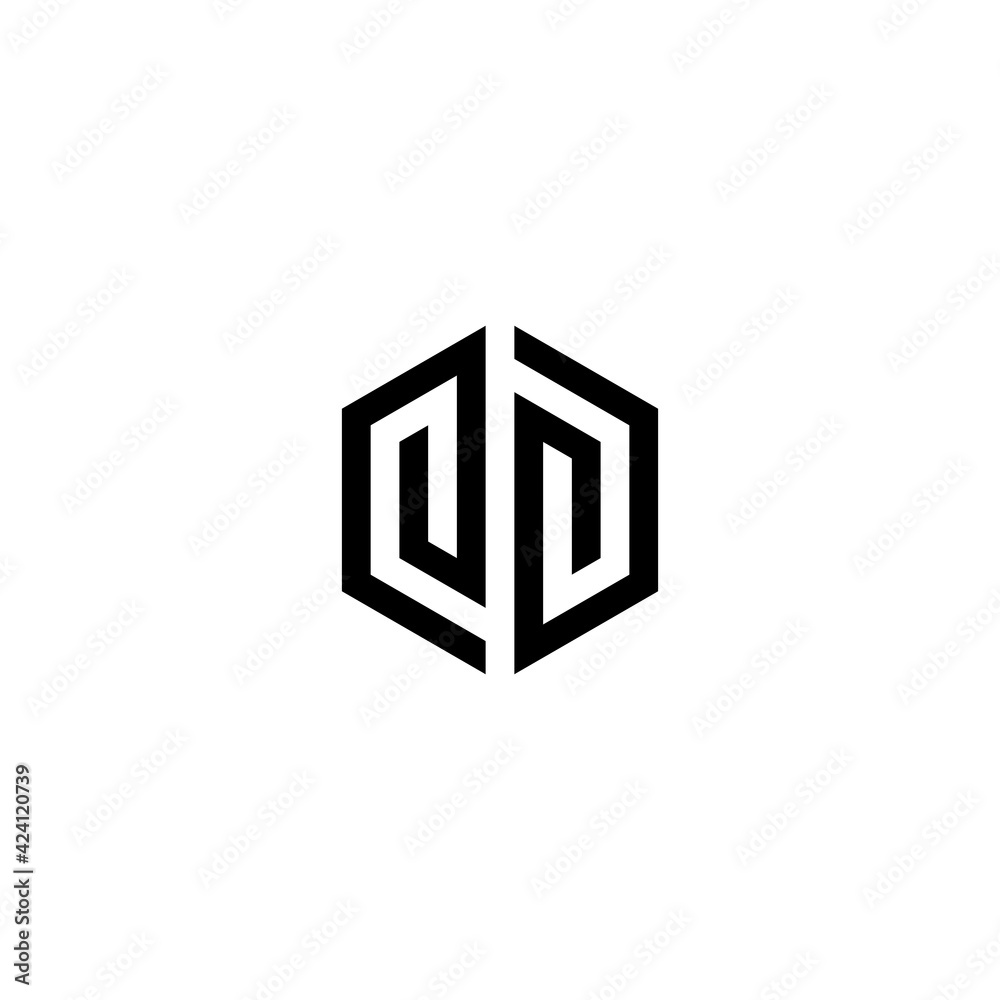 Letter JP hexagon symbol outline logo design. Minimalist monochrome monogram. Elegant universal vector design Letter JP hexagon symbol outline logo design. Minimalist monochrome monogram. Elegant universal vector design