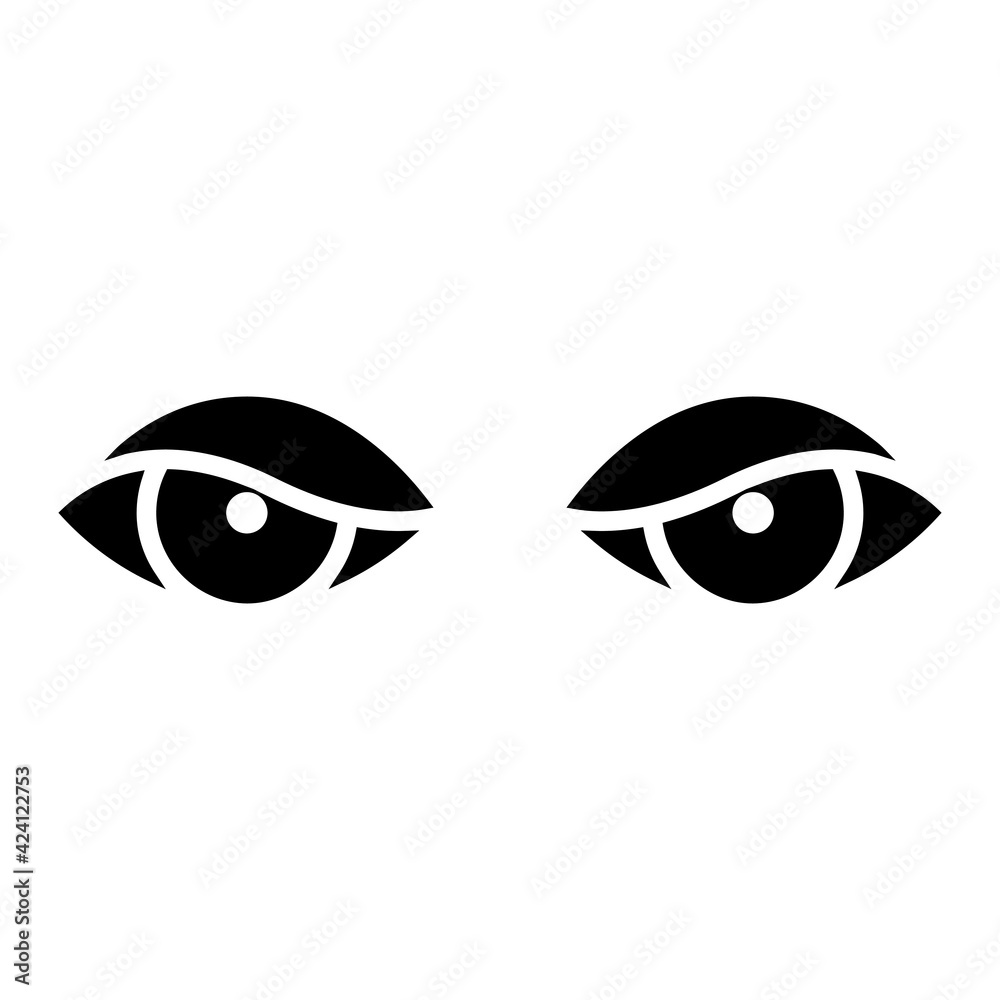 Eye icon vector set. look illustration sign collection. watch symbol. view logo. Eye icon vector set. look illustration sign collection. watch symbol. view logo.