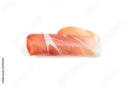 Slices of Prosciutto, Spanish Jamon Cut, Parma Ham