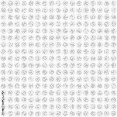Seamless random texture, canvas material. Vector background