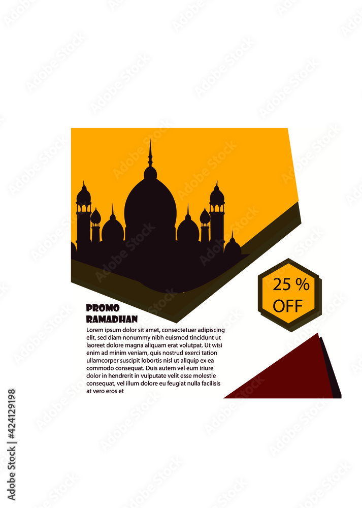 Ramadhan template for sale on social media, useable and editable Ramadhan template for sale on social media, useable and editable