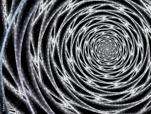 Imaginatory fractal background generated Image