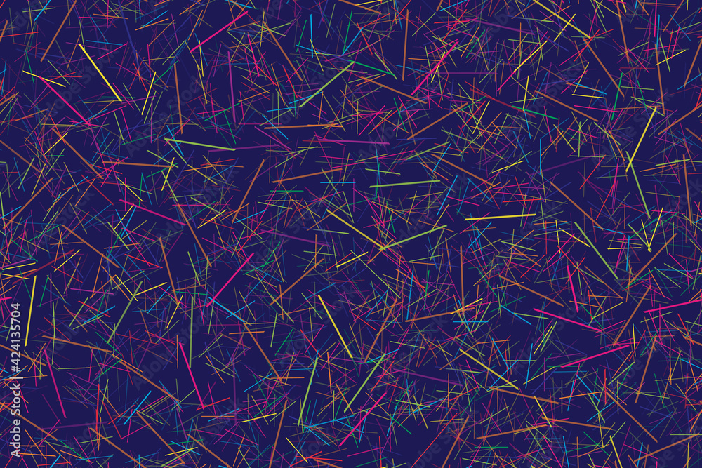 Abstract striped line blue background, vector illustration