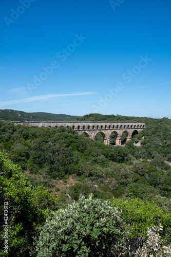 Pont du Gard dans le sud de la France