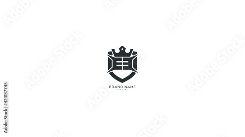 Alphabet letter Initial E, EE logo vector design, minimal, innovative, creative, symbol, sign, monogram, template, logotype, concept, branding for premium business typeface, startup, company etc.