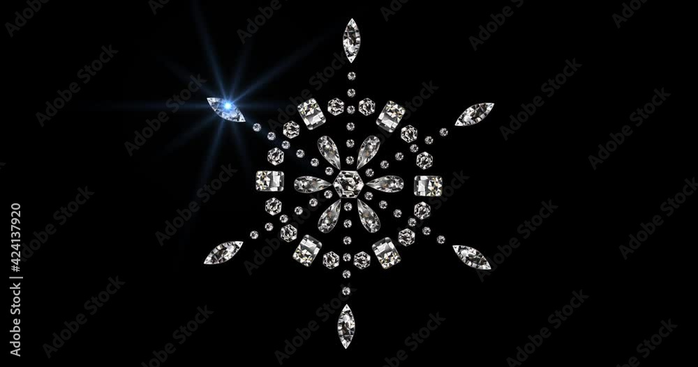 the jewel snowflake diamond