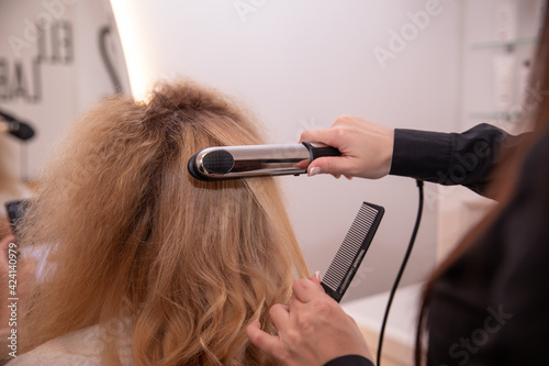 hair straighteners, tongs and hair