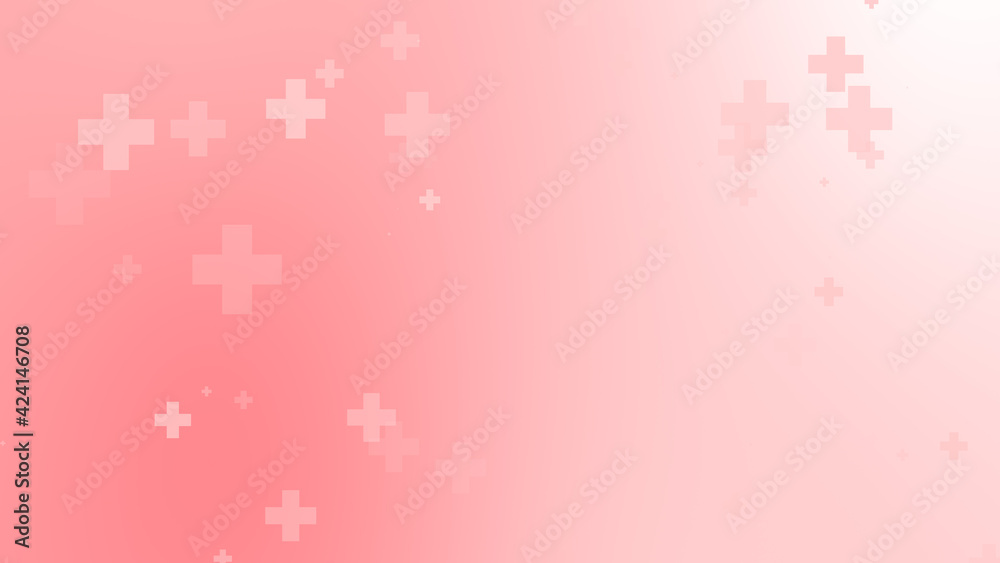 Medical health red cross pattern background. Abstract healthcare for World Blood Donor Day. Medical health red cross pattern background. Abstract healthcare for World Blood Donor Day.