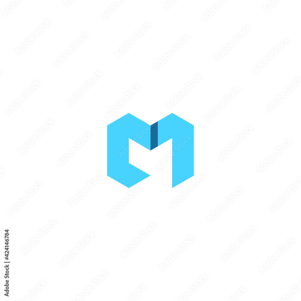 initial MC logo design vector initial MC logo design vector