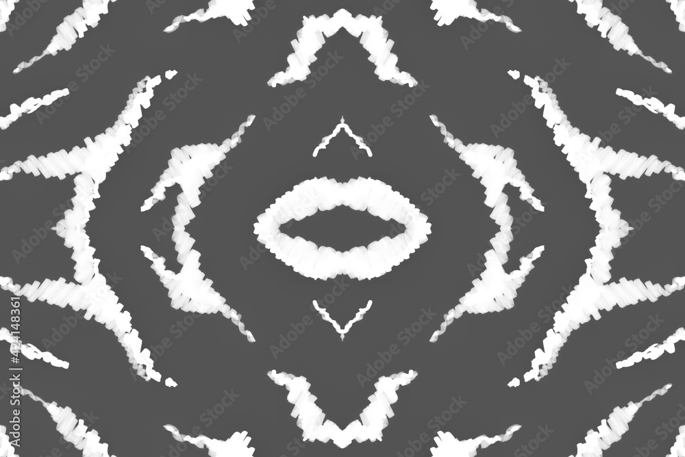 Fototapeta premium Seamless Zebra Lines. Abstract African Banner. Watercolor Wild Fur. Gray Cheetah Background. Black Zebra Pattern. Abstract Animal Texture. Watercolor Zoo Fur. Seamless Zebra Stripes.