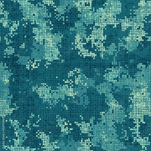 Texture military camouflage seamless pattern. Abstract army vector illustration