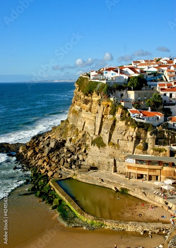 Azenhas do Mar village in Sintra, Portugal