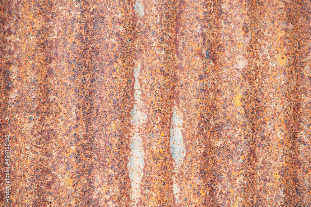 The background and texture of the galvanized sheet are full of rust. The background and texture of the galvanized sheet are full of rust.