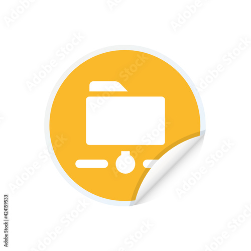 Folder Sharing - Sticker