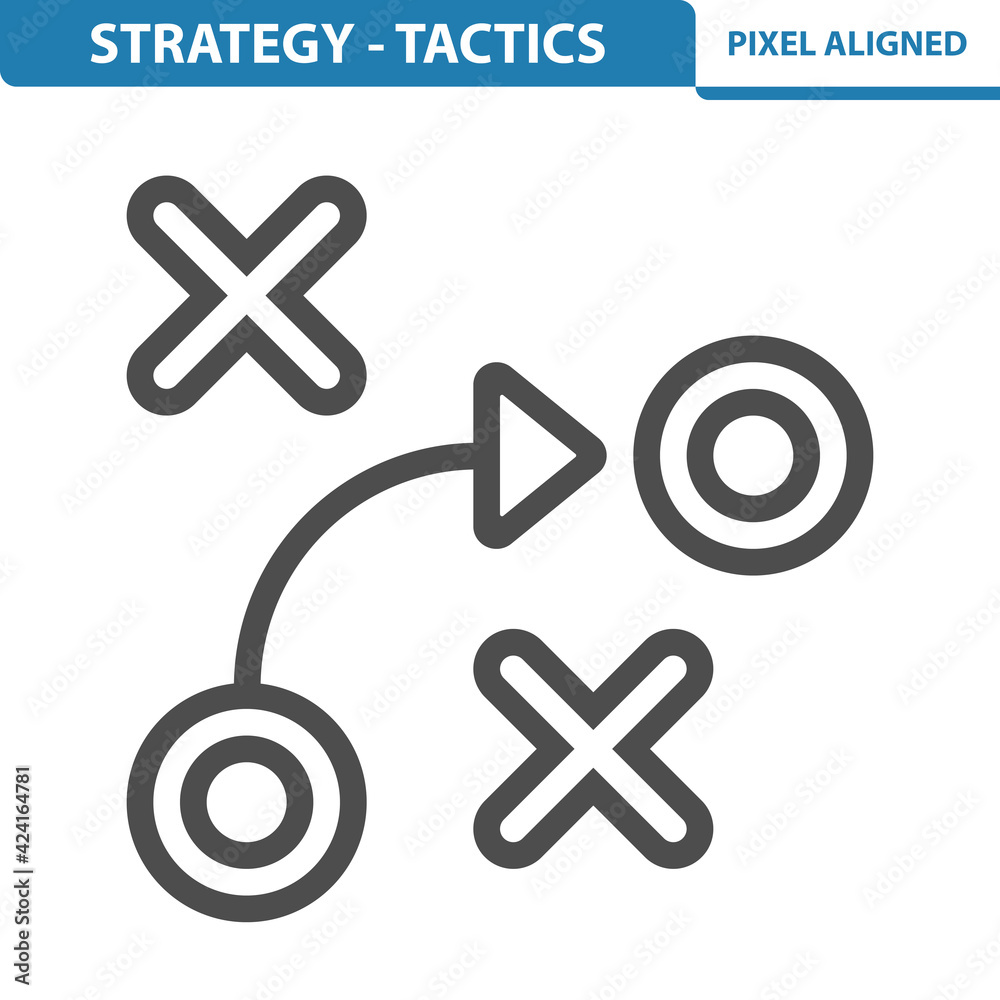 Strategy - Tactics Icon