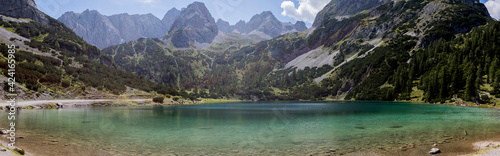 Panorama view of Seebensee lake in Tyrol, Austria © BirgitKorber