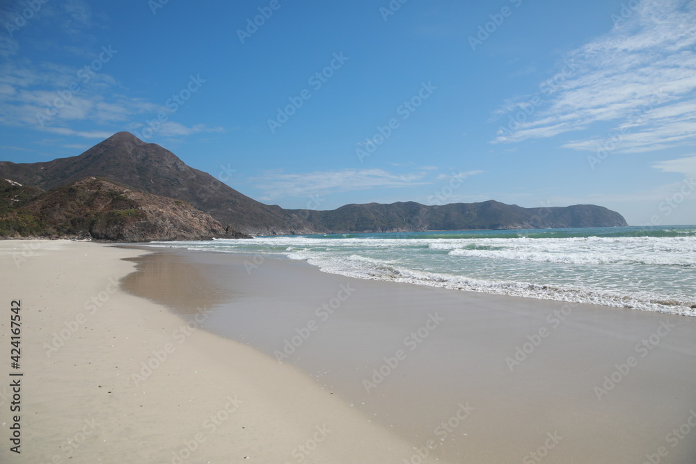 beach in hong kong, tai long sai wan beach in hong kong, tai long sai wan
