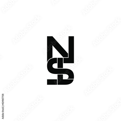 nsl letter original monogram logo design Free Download nsl letter original monogram logo design - GFXLoad