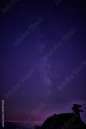 starry night sky