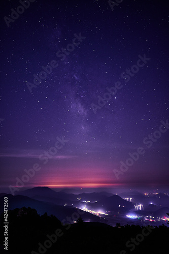 Fototapeta Naklejka Na Ścianę i Meble -  starry night sky