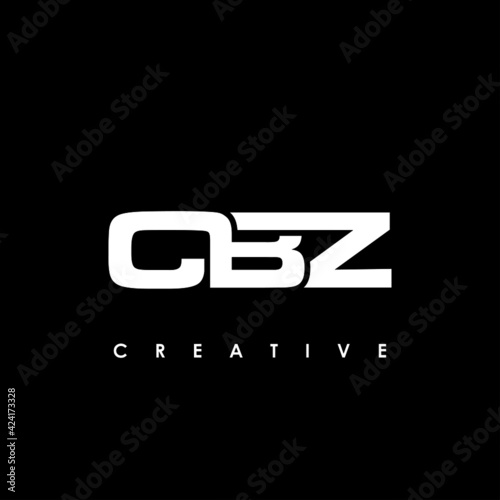 CBZ Letter Initial Logo Design Template Vector Illustration