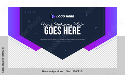 Editable single Thumbnail for videos and all social platforms premium thumbnail for videos Editable Premium Vector, text Customizable Thumbnails fully customizable thumbnail vector gradient thumbnail	