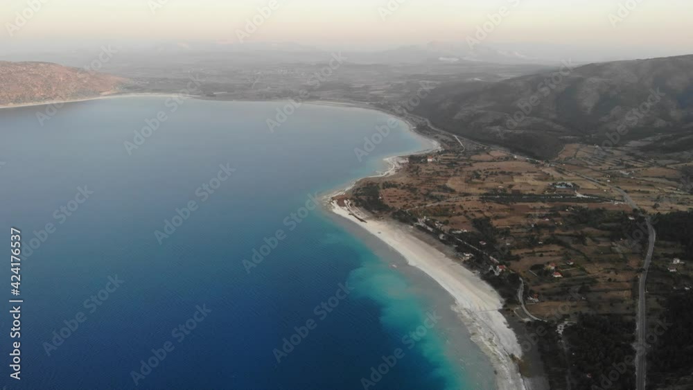 Salda Lake Turkey Maldives İn Burdur Provice Salda Lake Turkey Maldives İn Burdur Provice