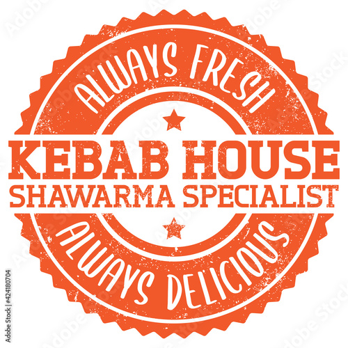 Kebab House Stamp