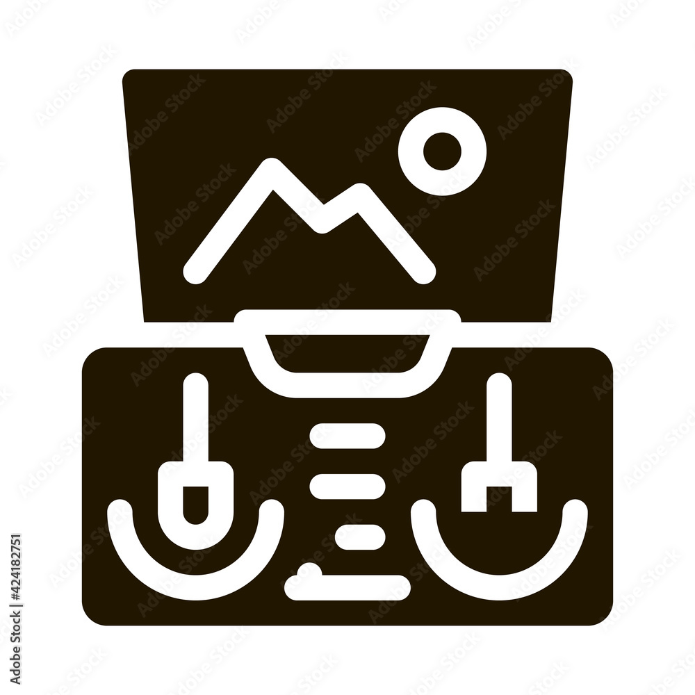 drone smartphone app remote controle glyph icon vector. drone smartphone app remote controle sign. isolated symbol illustration drone smartphone app remote controle glyph icon vector. drone smartphone app remote controle sign. isolated symbol illustration