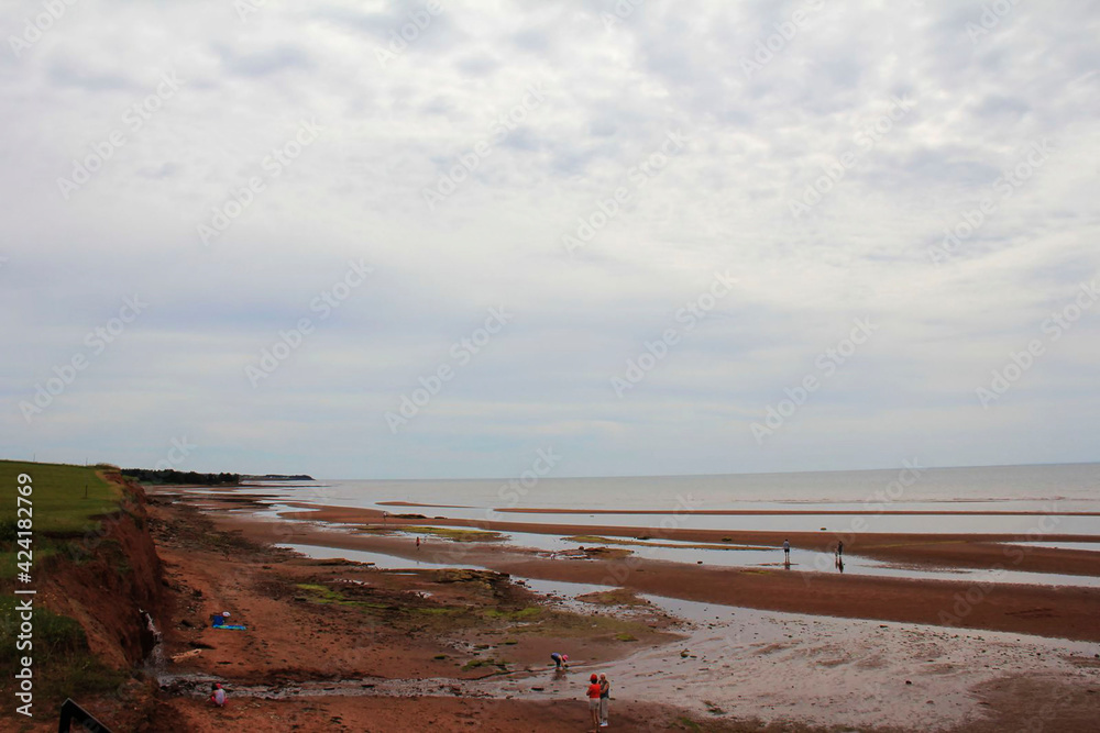 Rae Fort Smith Area Atlantic Ocean Low Tide Rae Fort Smith Area Atlantic Ocean Low Tide