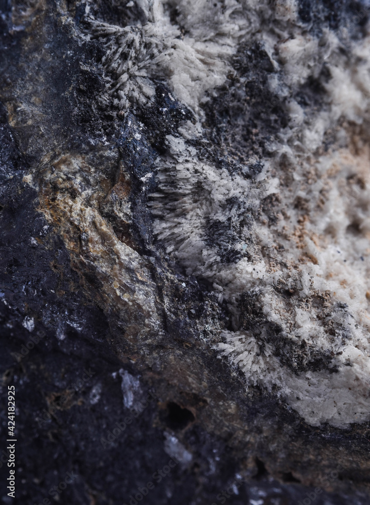 stone wall texture crystal stone mienral macro photo of the enlarged stones close-up
