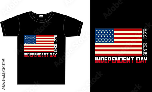 USA 4th July independent day vector  t-shirt design   (ID: 424184107)