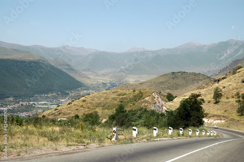 Mountains in Nagorno Karabakh, Artsakh, between Armenia and Azerbaijan